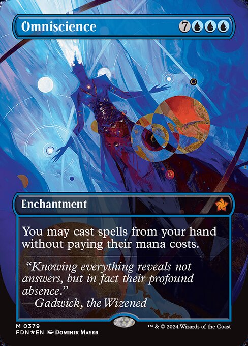 You may cast spells from your hand without paying their mana costs.