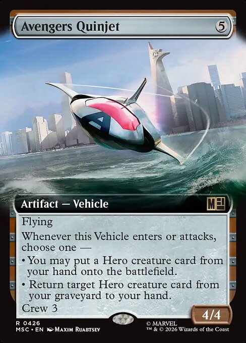 Avengers Quinjet (Foil)