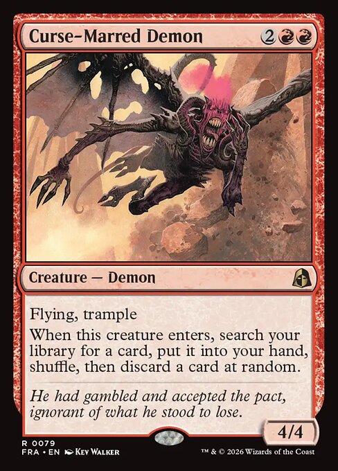 Curse-Marred Demon (Foil)