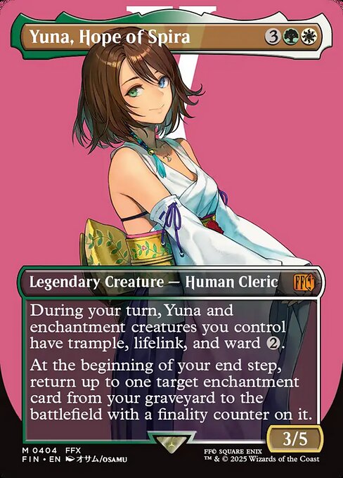 Yuna, Hope of Spira (Foil)