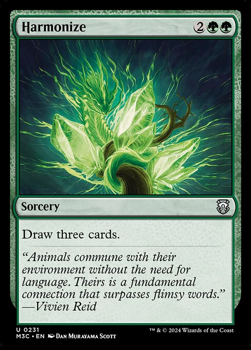 Draw three cards.