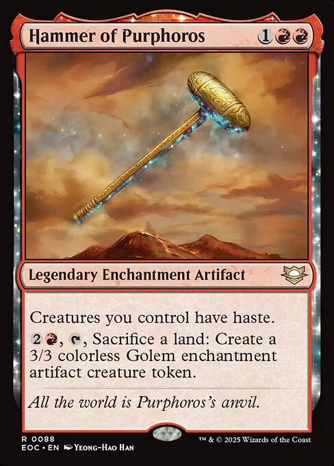 Hammer of Purphoros (Foil)