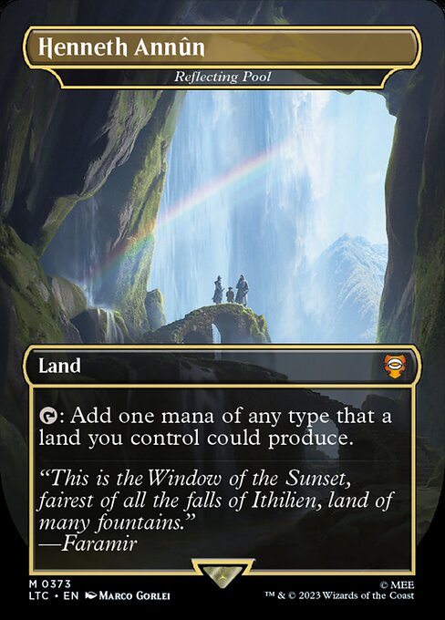 {T}: Add one mana of any type that a land you control could produce.