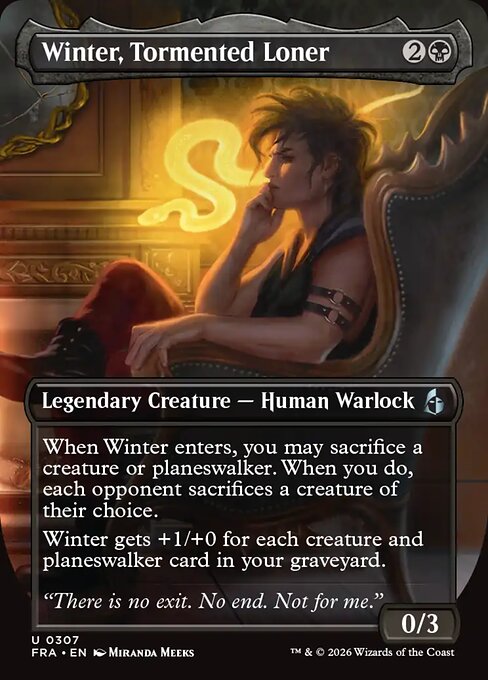Winter, Tormented Loner (Foil)