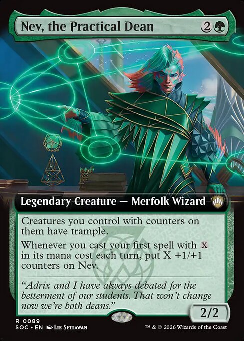 Nev, the Practical Dean (Foil)