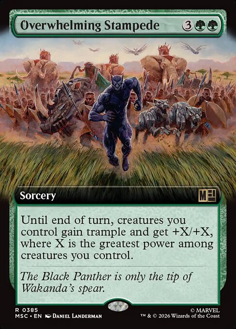 Overwhelming Stampede (Foil)
