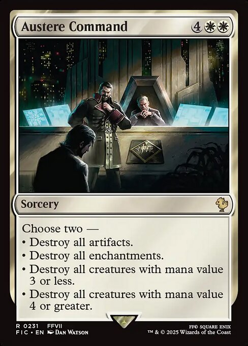 Austere Command (Foil)
