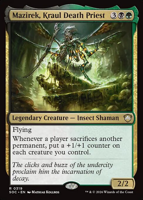 Mazirek, Kraul Death Priest (Foil)
