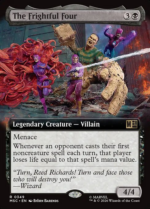The Frightful Four (Foil)
