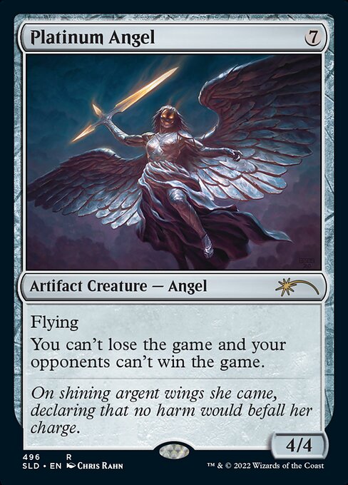 Flying
You can't lose the game and your opponents can't win the game.