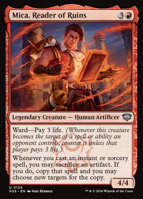 Mica, Reader of Ruins (Foil)