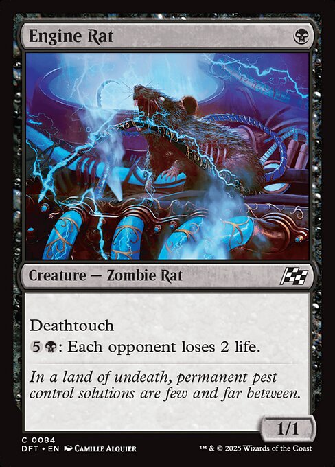 Deathtouch
{5}{B}: Each opponent loses 2 life.