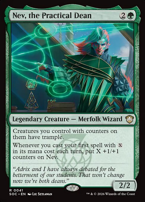 Nev, the Practical Dean (Foil)
