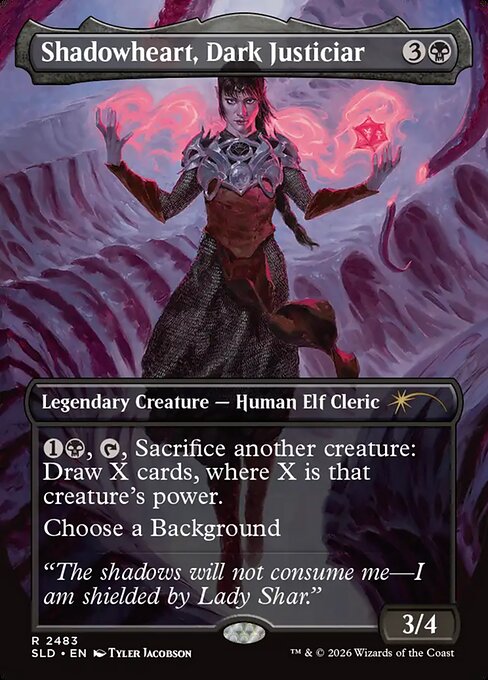 Shadowheart, Dark Justiciar (Foil)