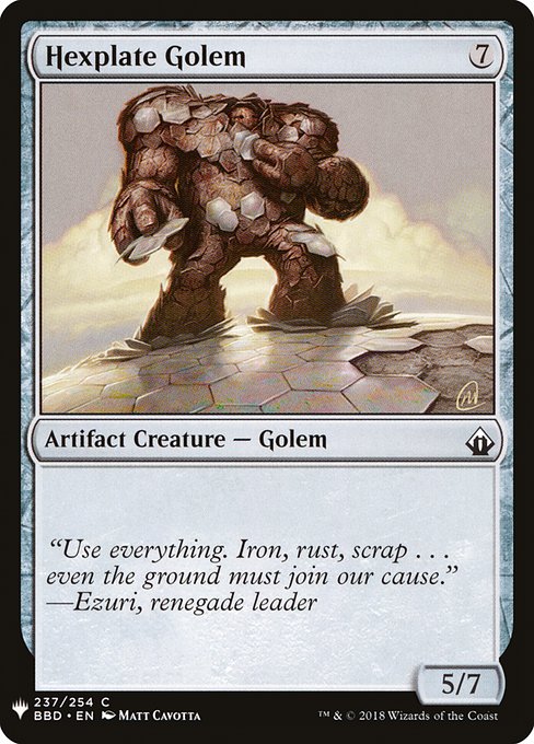 Hexplate Golem (ES)