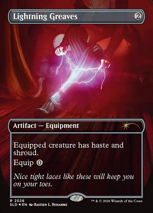 Lightning Greaves (Foil)