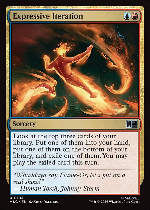 Expressive Iteration (Foil)