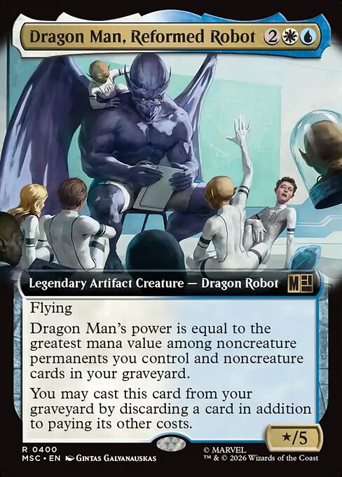 Dragon Man, Reformed Robot (Foil)