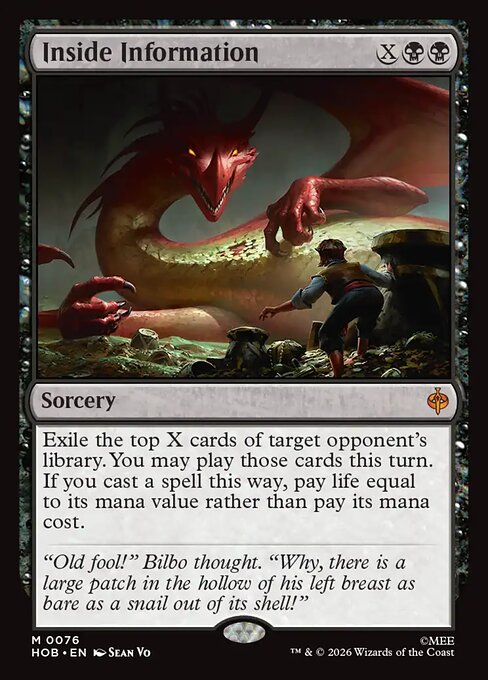 Inside Information (Foil)