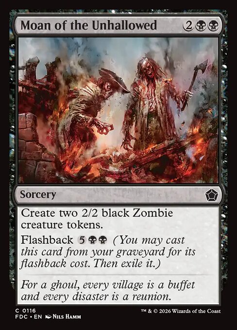 Moan of the Unhallowed (Foil)
