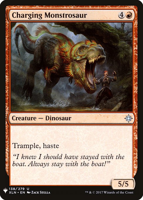 Trample, haste