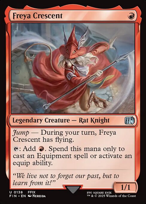 Freya Crescent (Foil)