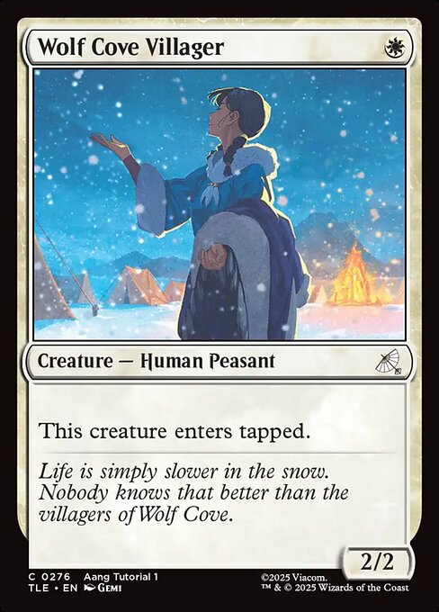 Wolf Cove Villager (Foil)
