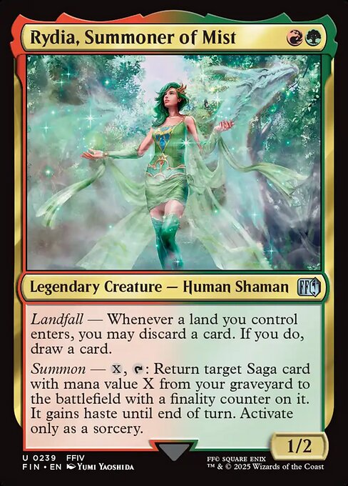 Rydia, Summoner of Mist (Foil)