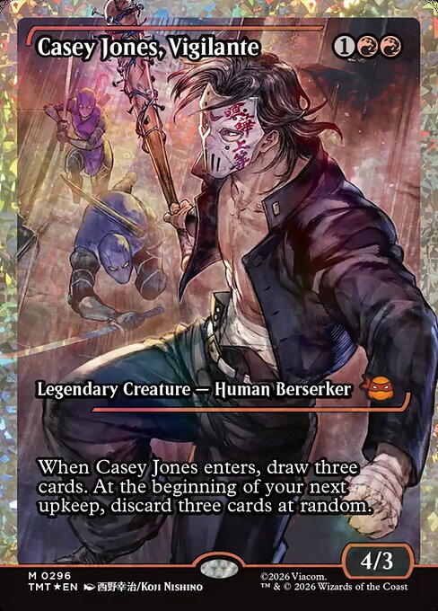 Casey Jones, Vigilante (Foil)