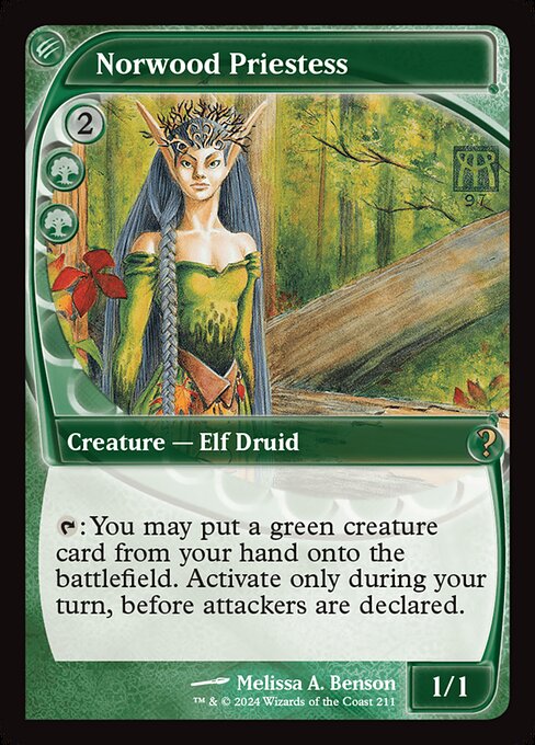 {T}: You may put a green creature card from your hand onto the battlefield. Activate only during your turn, before attackers are declared.