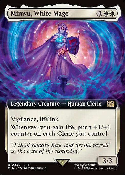 Minwu, White Mage (Foil)