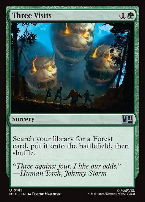 Three Visits (Foil)