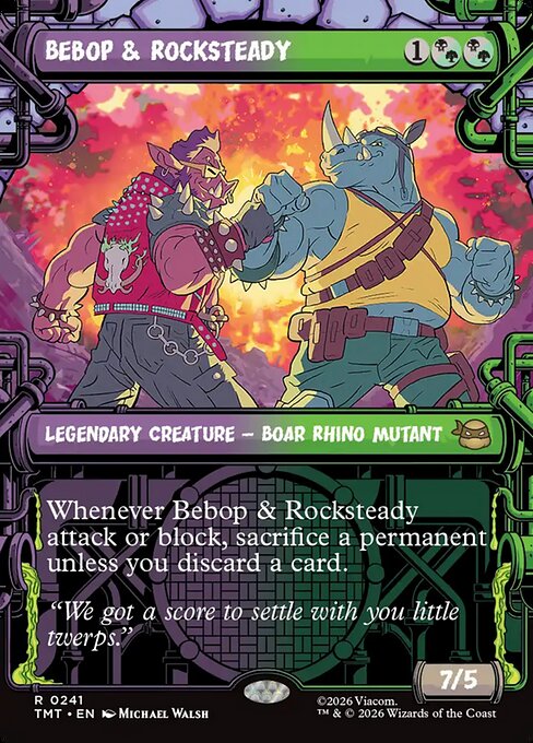 Bebop & Rocksteady (Foil)