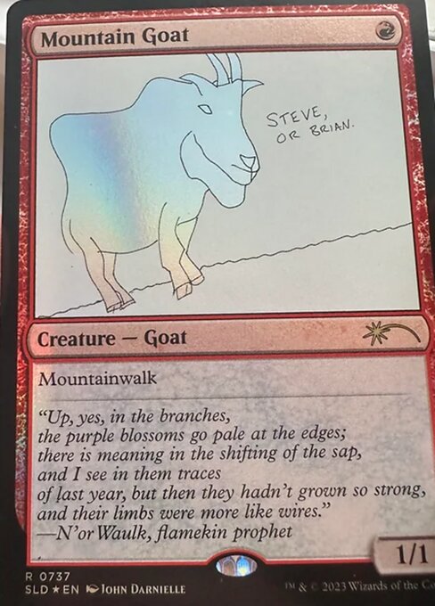 Mountainwalk (This creature can't be blocked as long as defending player controls a Mountain.)