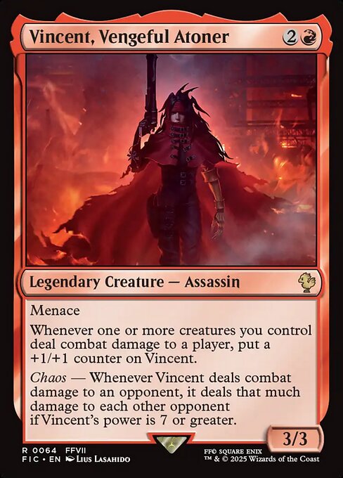 Vincent, Vengeful Atoner (Foil)