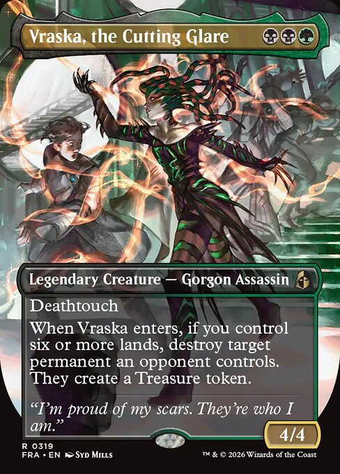 Vraska, the Cutting Glare (Foil)