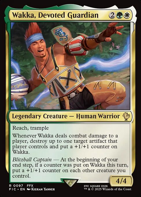 Wakka, Devoted Guardian (Foil)