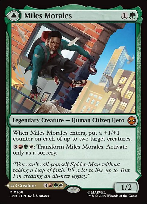 Miles Morales // Ultimate Spider-Man (Foil)