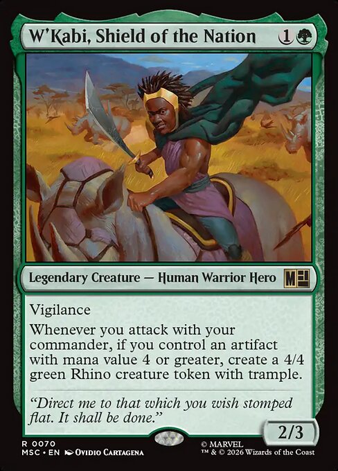 W'Kabi, Shield of the Nation (Foil)
