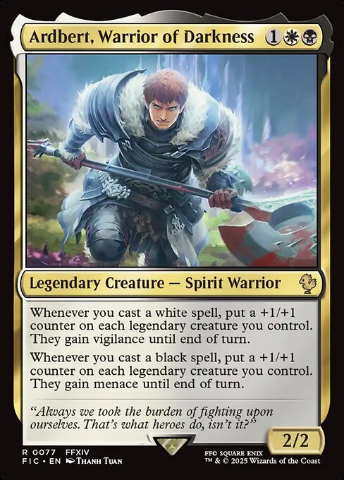 Ardbert, Warrior of Darkness (Foil)