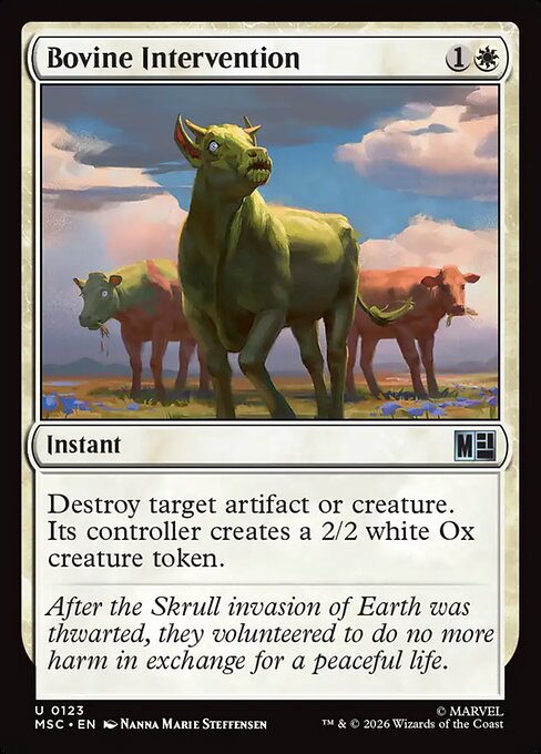 Bovine Intervention (Foil)
