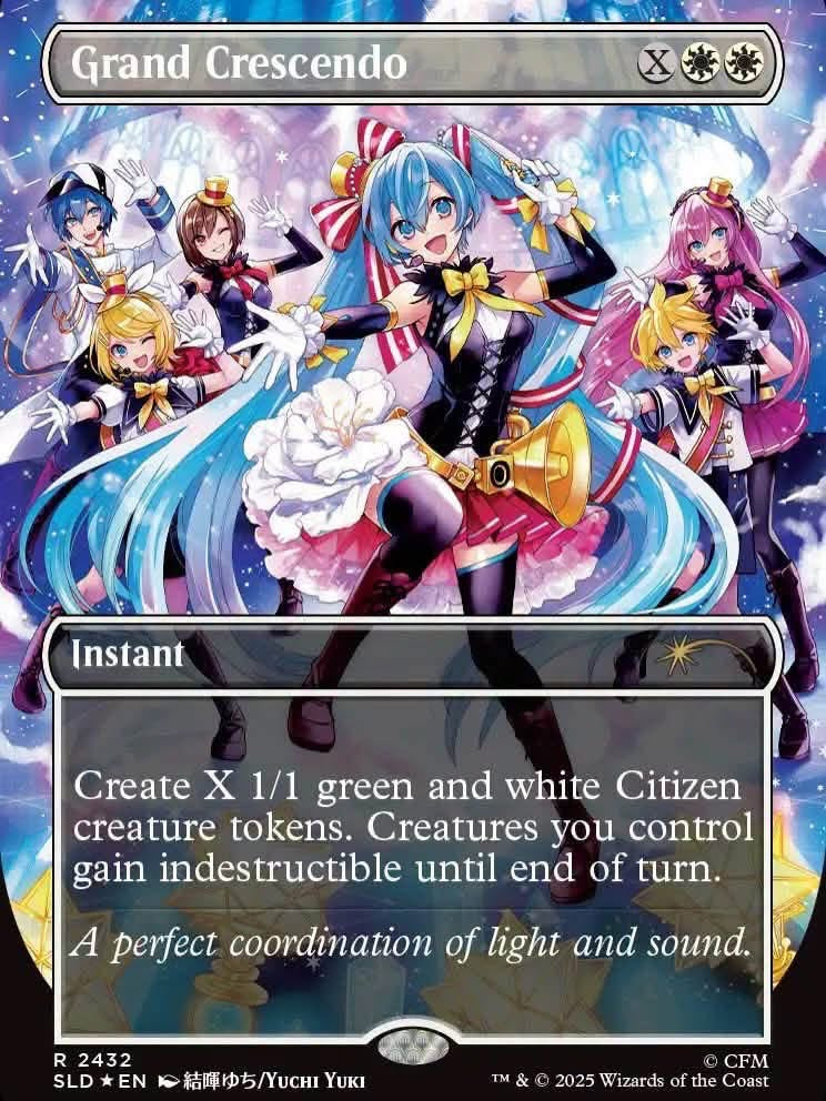 Secret Lair Commander Deck: Hatsune Miku