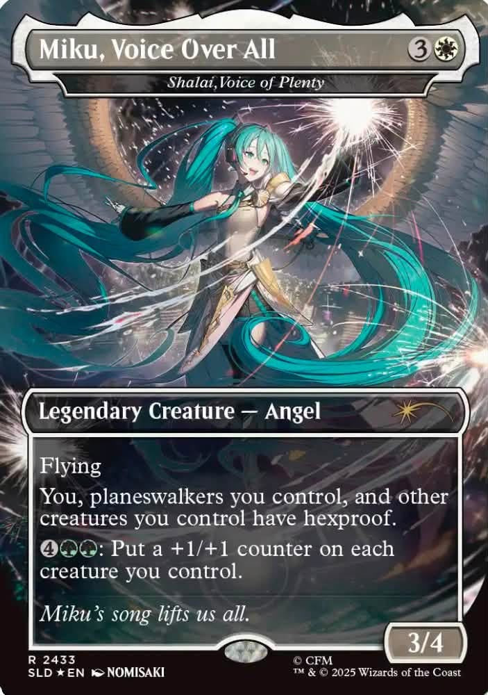 Secret Lair Commander Deck: Hatsune Miku