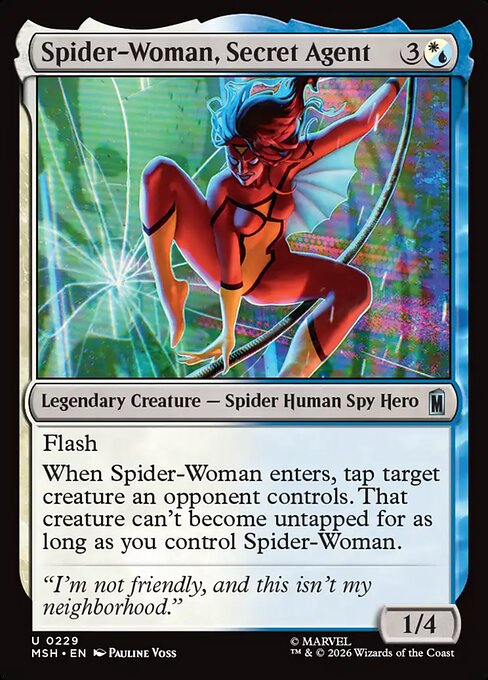 Spider-Woman, Secret Agent (Foil)