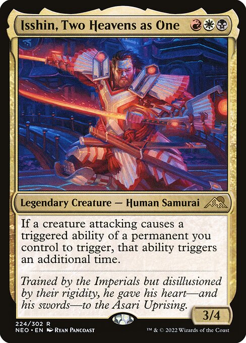 If a creature attacking causes a triggered ability of a permanent you control to trigger, that ability triggers an additional time.