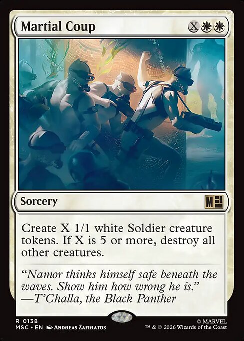 Martial Coup (Foil)