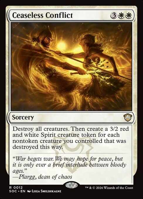 Ceaseless Conflict (Foil)