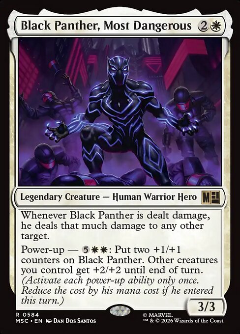 Black Panther, Most Dangerous (Foil)