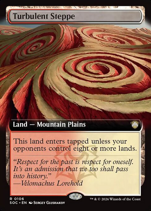 Turbulent Steppe (Foil)