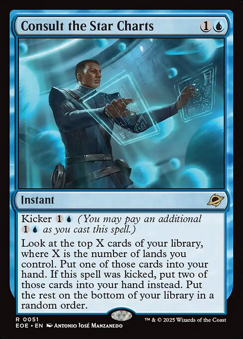 Consult the Star Charts (Foil)